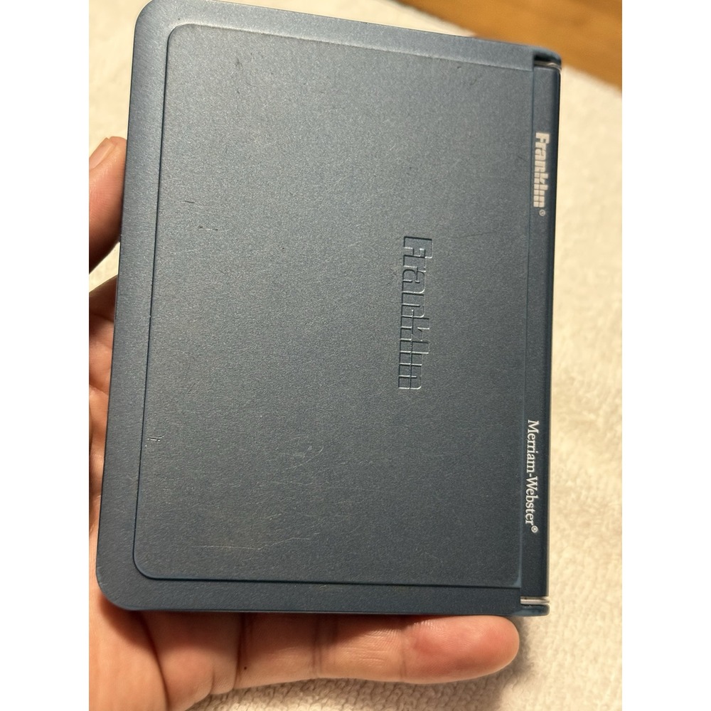 Franklin DBE-1490 Spanish-English Dictionary‎ Merriam Webster Grammar Needs Ba